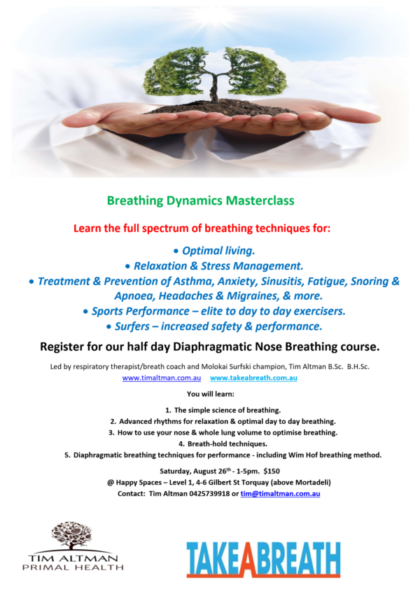 Breathing Dynamics Masterclass - AUG 2023
